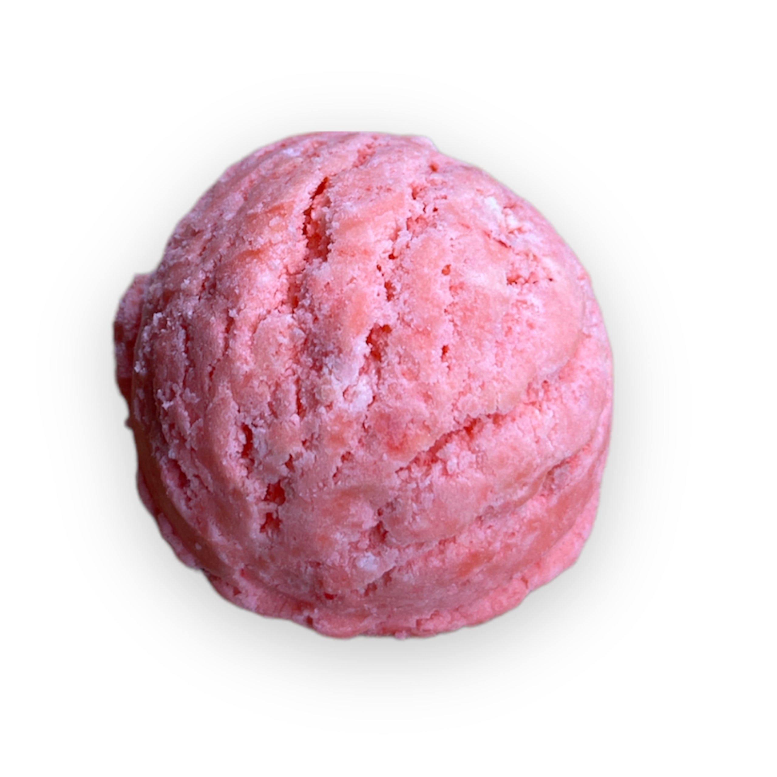 Strawberry Sorbet Ice Cream Bubble Bar Scoops